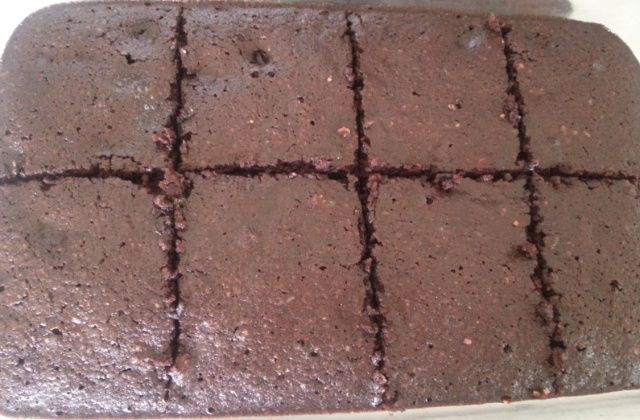 Banting Chocolate brownies picture